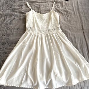 H&M “Divided” White Dress